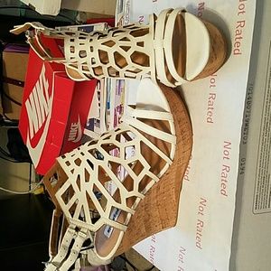 White wedges