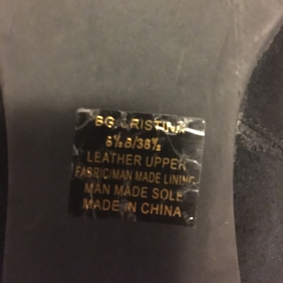 BCBG Generation black suede over the knee boots - Picture 4 of 4