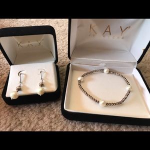 Kay jewelers pearl set