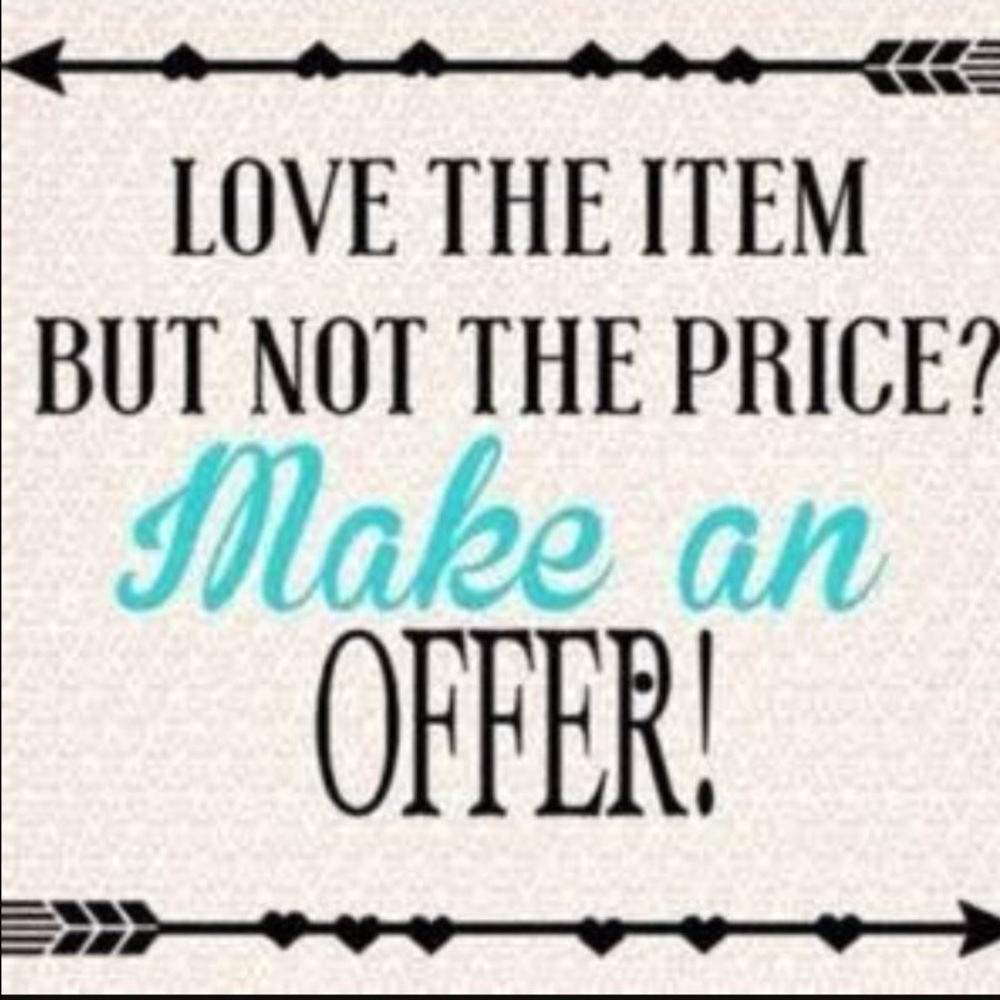 Open to reasonable offers☺️😘