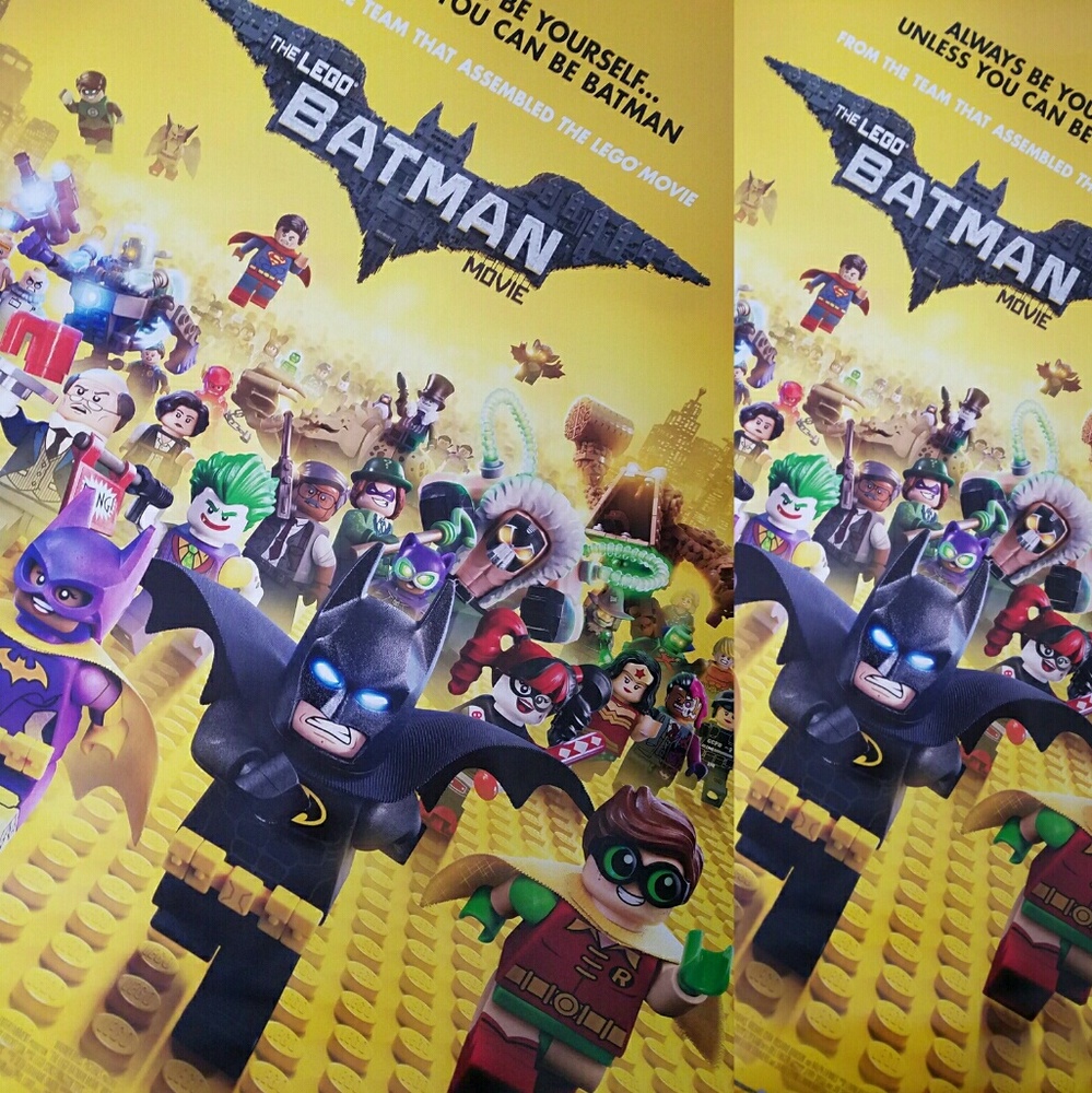 Exclusive Movie poster Batman Lego Movie