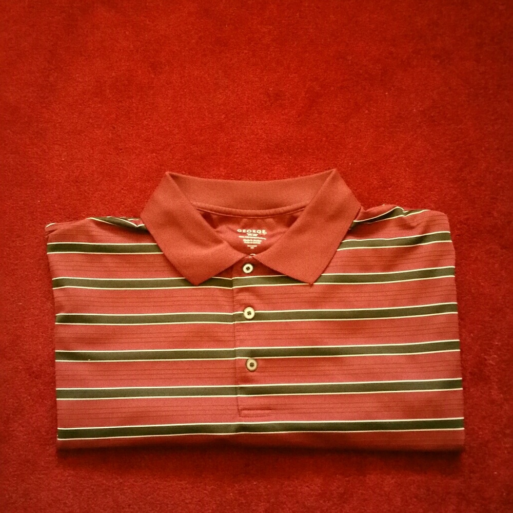Men's S/S George Polo/Golf Shirt 3XL