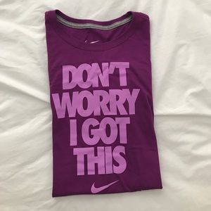 NIKE running shirt