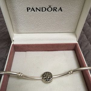 Sterling Silver Ocean City Ferris Wheel Charm