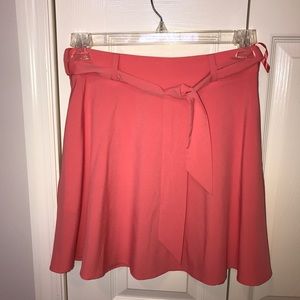 Coral Skirt with Front tie