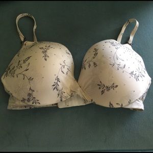 Victoria's Secret Plunge Bra with rhinestones
