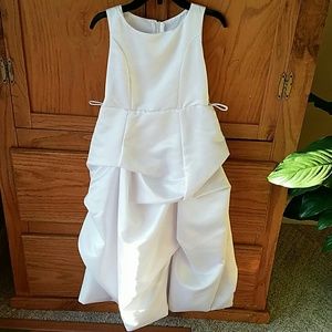 White Flower girl dress
