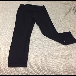 Lulu Lemon 3/4 reversible leggings