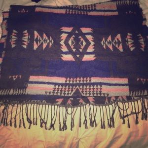 Boho blanket scarf!