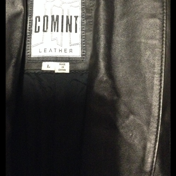 Men's leather trench coat - Picture 2 of 4