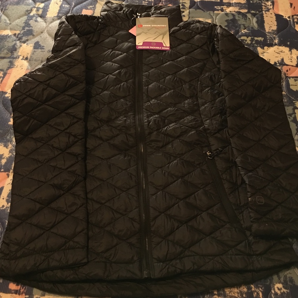 ✨Last 1 SMALL free country jacket  woman's Black - Picture 3 of 6
