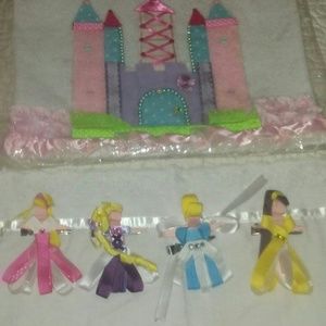 Princess ribbon sculptures for hair