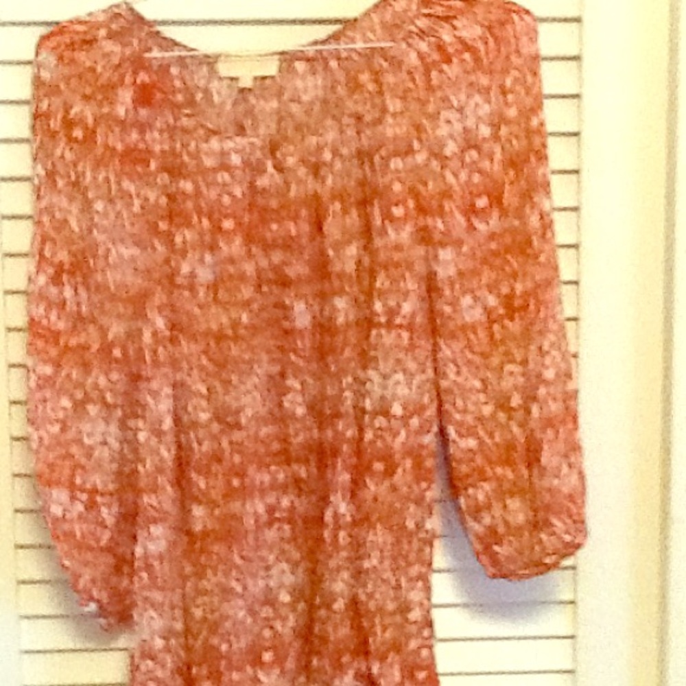 3/4 sleeve peasant blouse