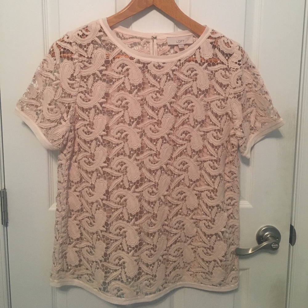 LOFT lace top