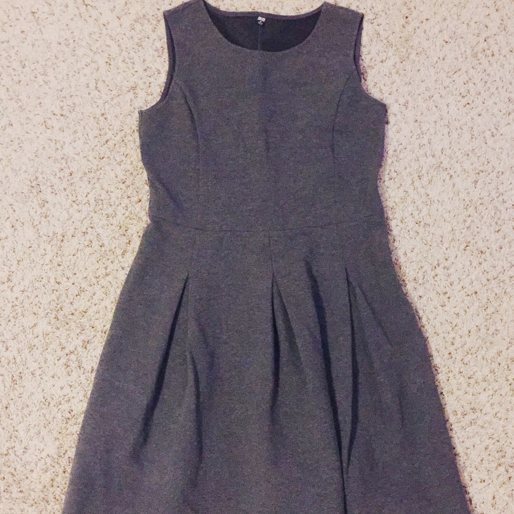Uniqlo Ponte flare dress👗