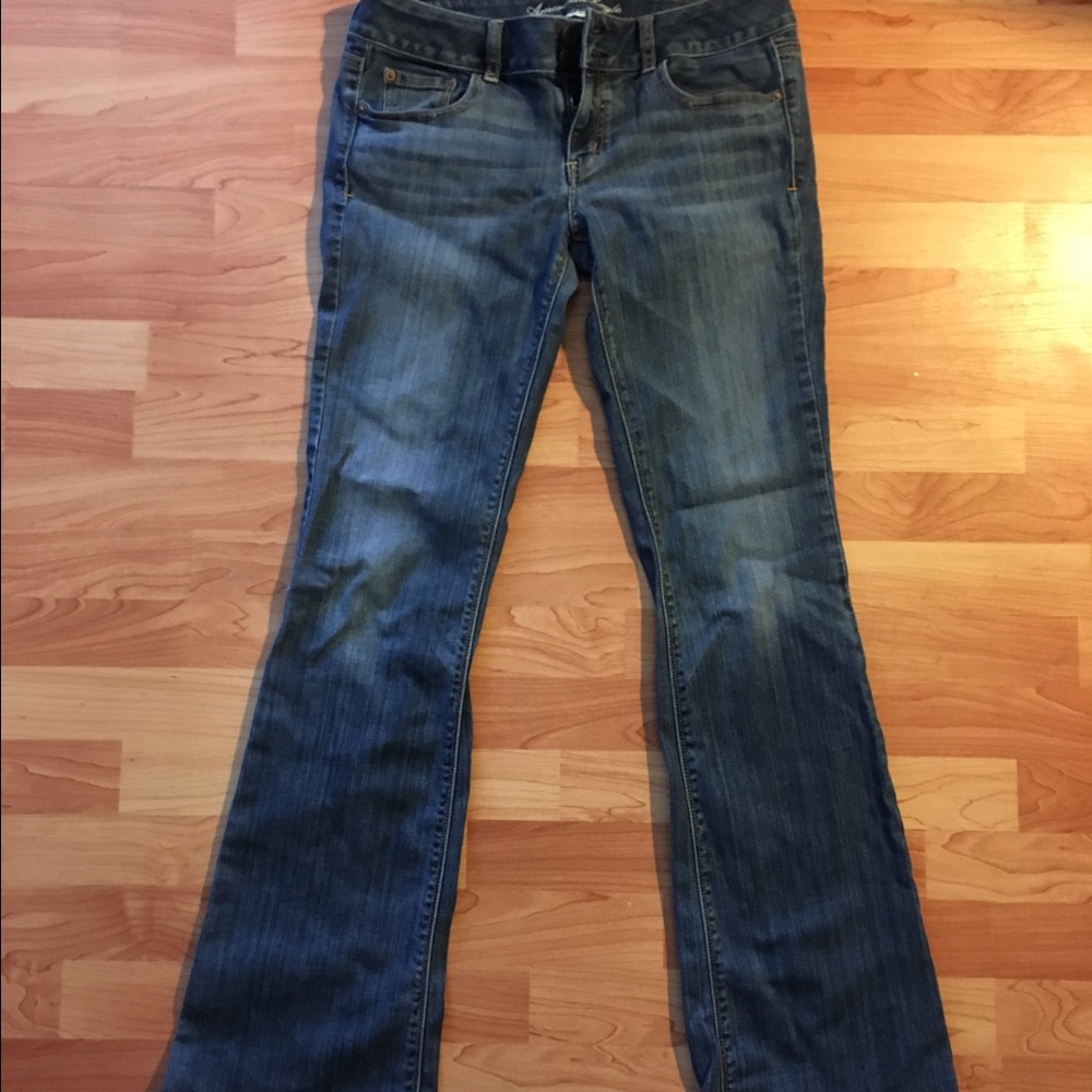 Flared jeans
