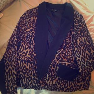 Torrid Leopard Print Blazer