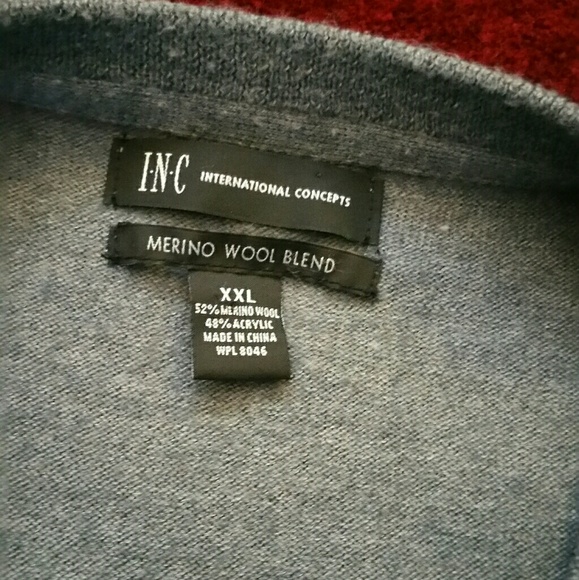 Men's V-Neck Sweater by International Concepts - Picture 4 of 4