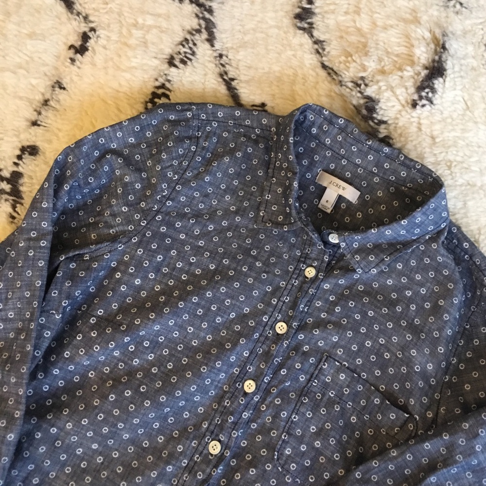 🌿J Crew Popover Shirt