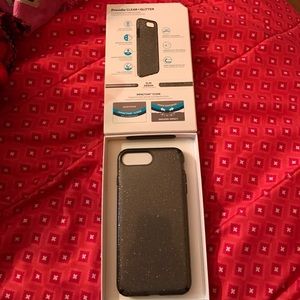 Speck presidio clear + glitter iPhone 7 plus case