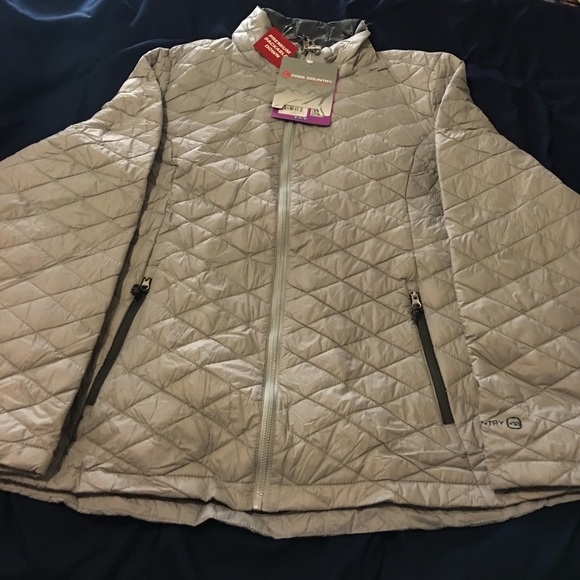 Last one M Free country gray jacket puffer - Picture 3 of 5