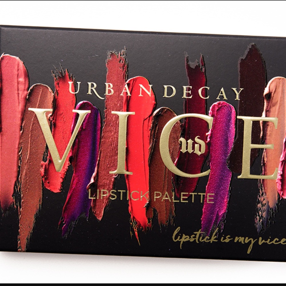 Urban Decay lipsticks palette