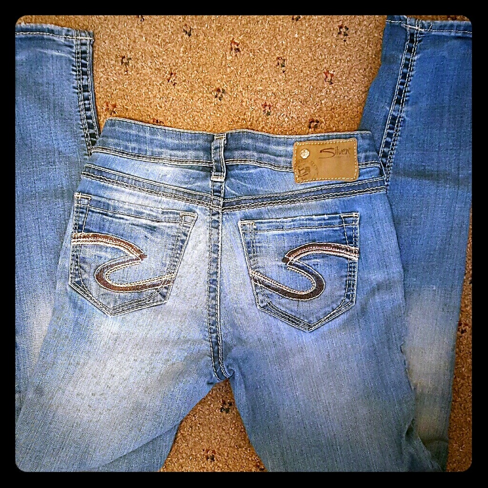 Silver Suki Skinny Jeans