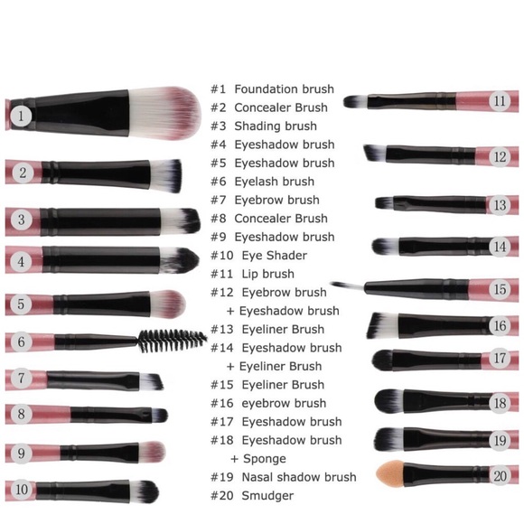 •20pc Makeup Brush Set• LAST SET!! - Picture 2 of 3