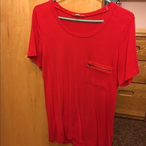 Red Pocket Tee from TJ Maxx