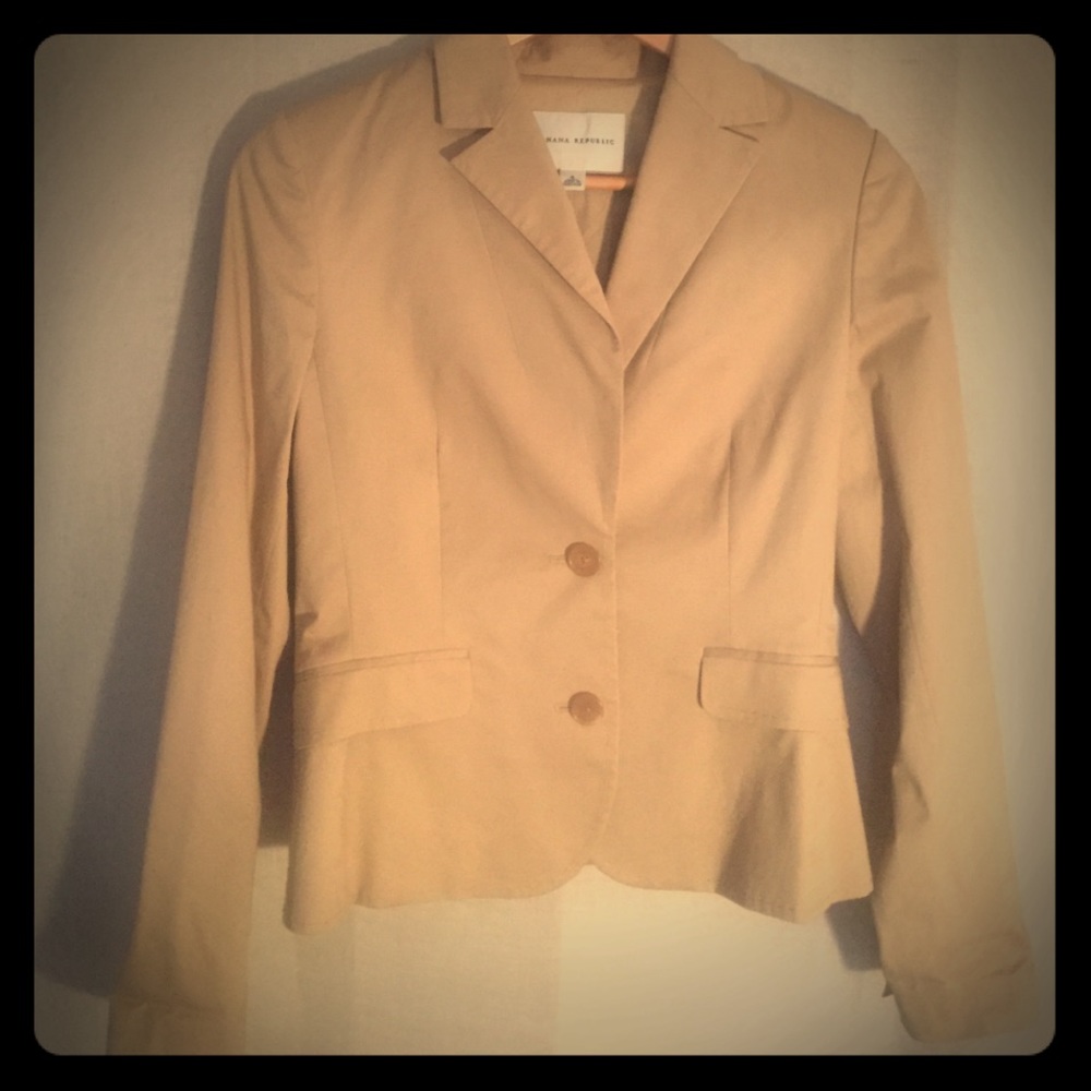 Banana Republic Blazer - Khaki