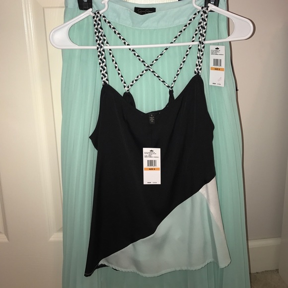 *NWT*Jessica Simpson Mint skirt with Top - Picture 2 of 4