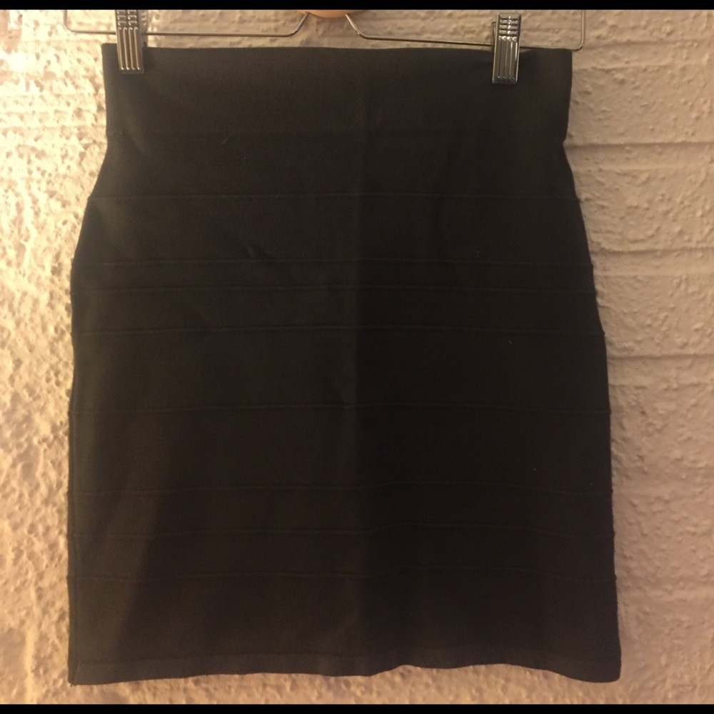 Dark grey bandage skirt size small