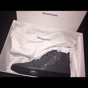 Dark Grey/Black Designer Sneakers