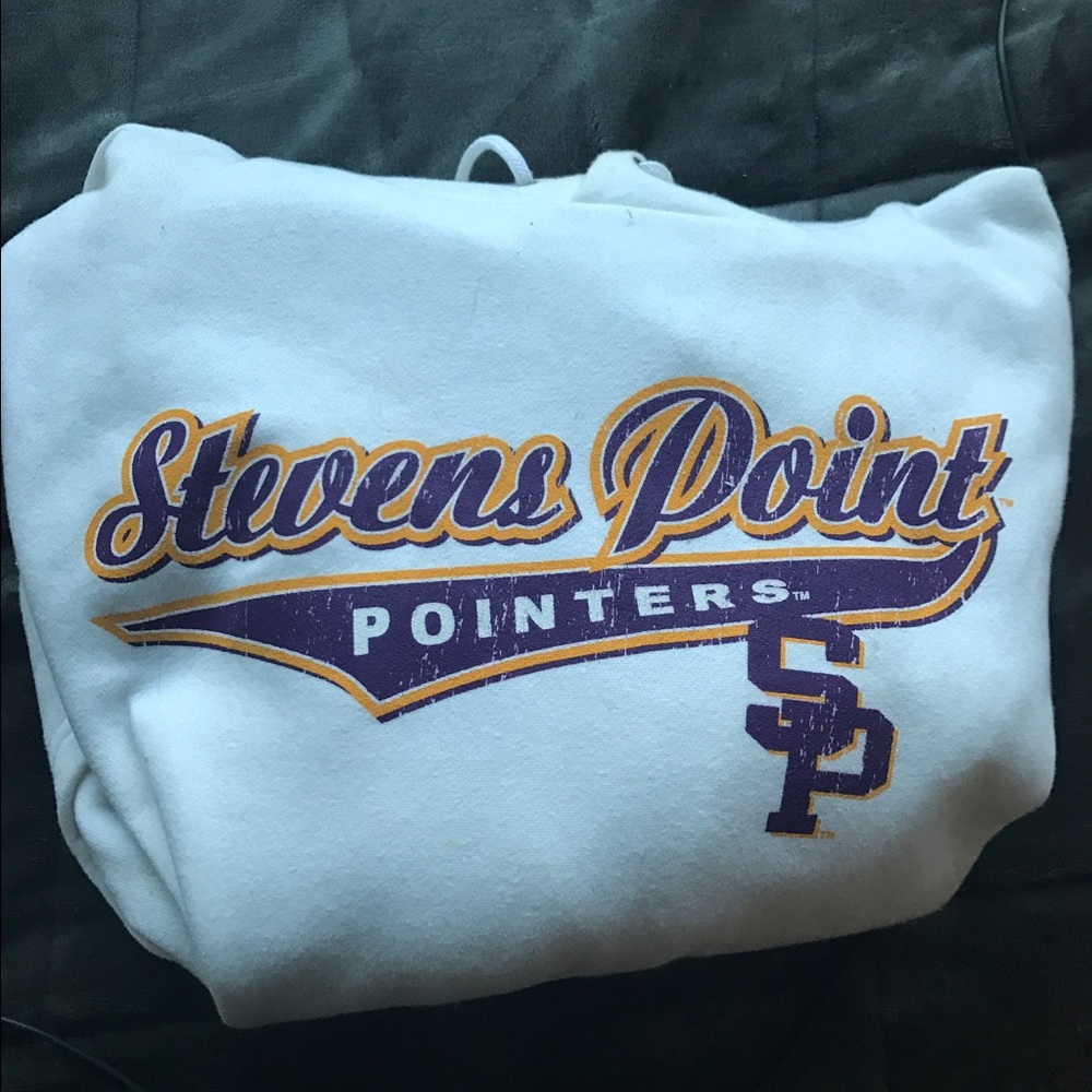 Stevens Point college hoodie