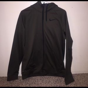 Dark green Nike dry-fit Jacket