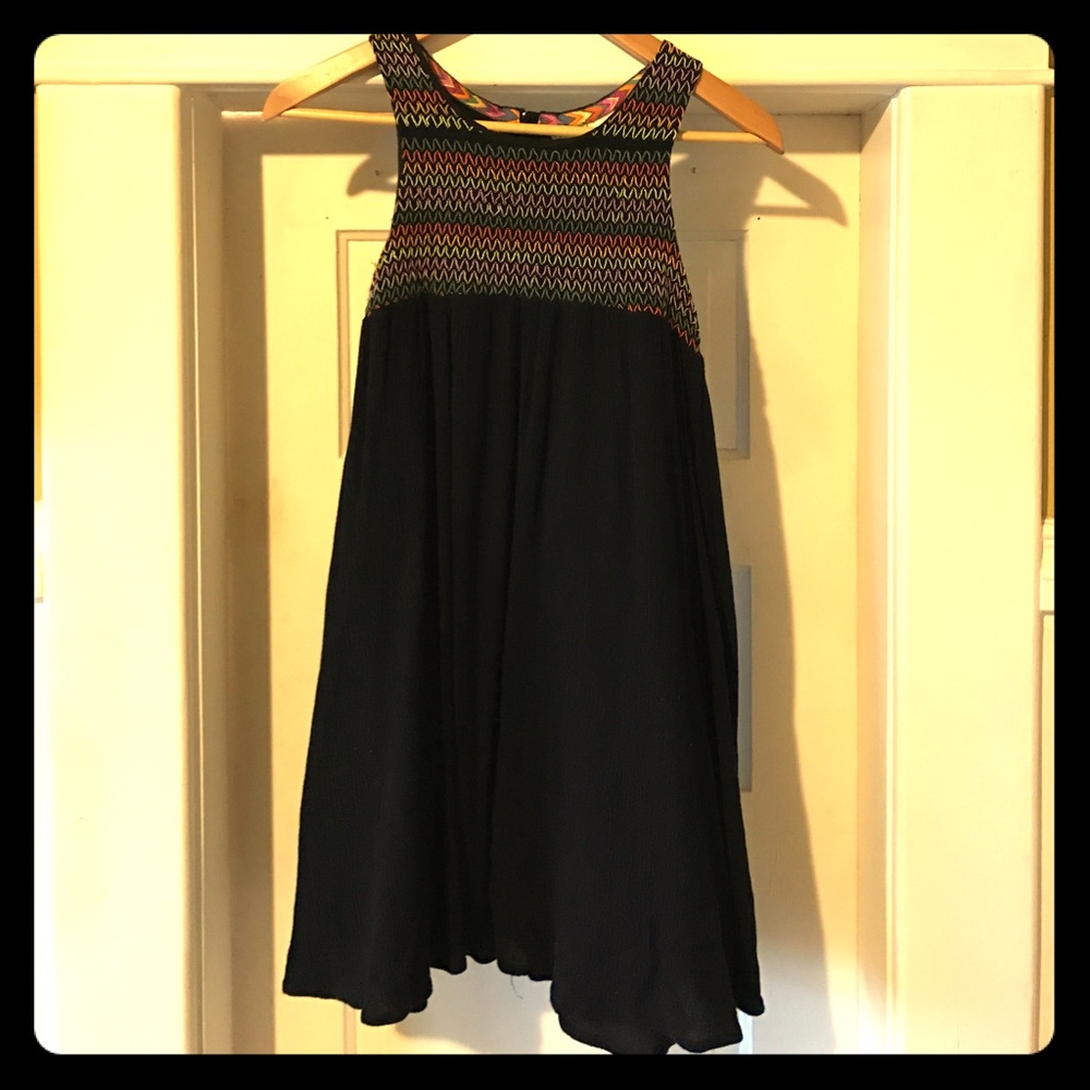 Rosy girls sun dress