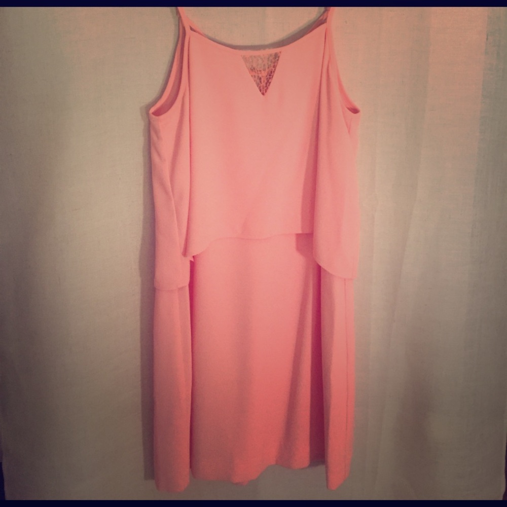 Coral Two-Tiered Dress ❤