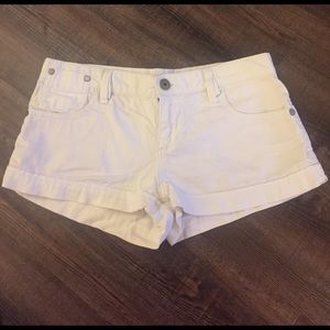 BCBG white shorts size 26