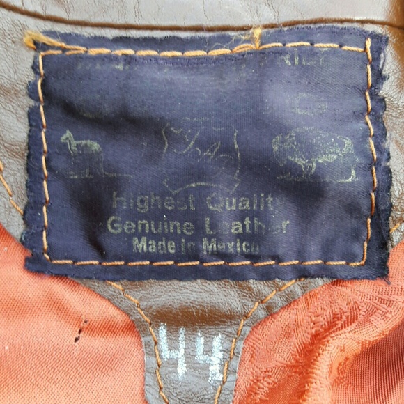 Men leather jacket - Picture 4 of 7