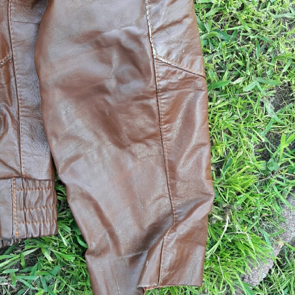 Men leather jacket - Picture 6 of 7