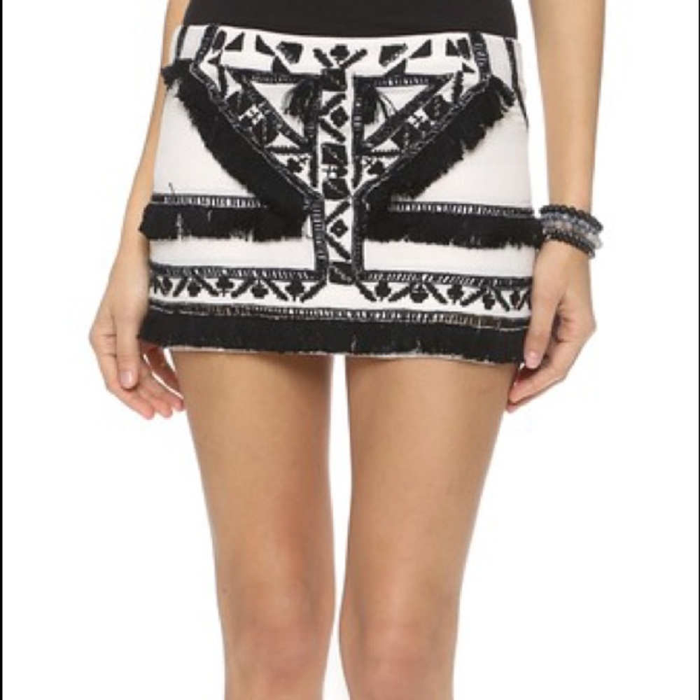 Twelfth Street by Cynthia Vincent Tribal Miniskirt