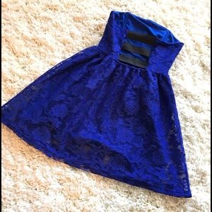 Wet seal blue dress