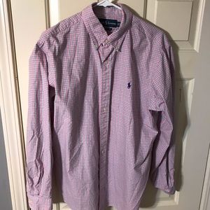 Ralph Lauren Oxford  Button Down Long Sleeve Shirt