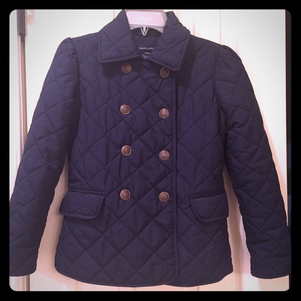 Navy Ralph Lauren Quilted Jacket