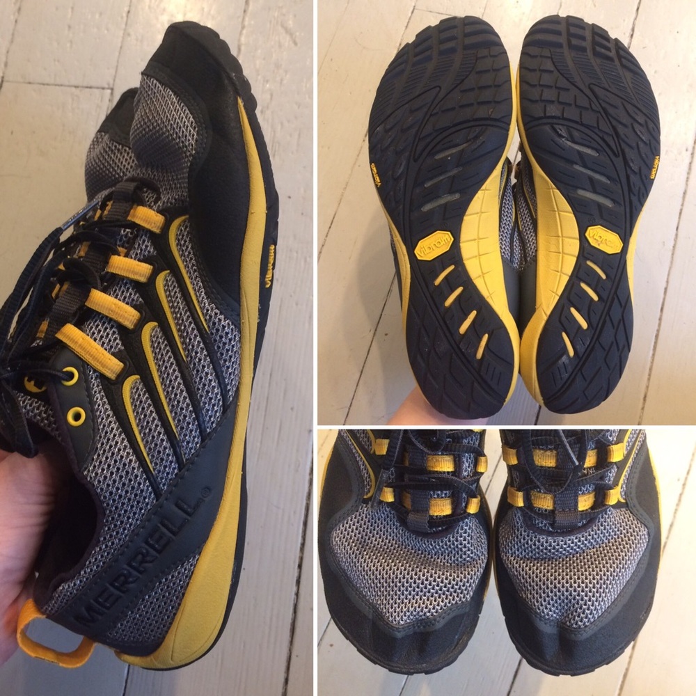 Men's merrells barefoot shoes size 8.5