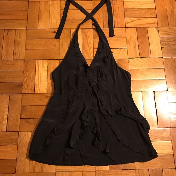 BCBG Max Arzia silk halter top - Picture 4 of 7