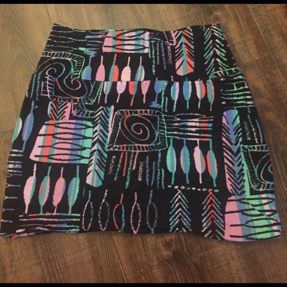 Urban outfitters tribal pattern mini skirt size S
