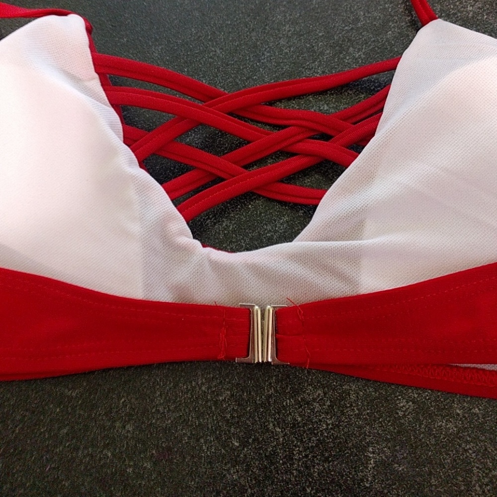 Red n Rose Bikini - Picture 2 of 5