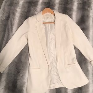 H&M off white blazer
