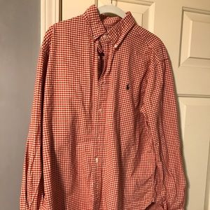 Ralph Lauren Oxford  Button Down Long Sleeve Shirt